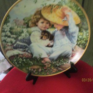 Reco Sandra Kuck #911993 H   A TIME TO LOVE" PLATE